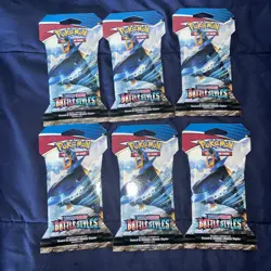 6 packs 2021 POKEMON TCG SWORD & SHIELD BATTLE STYLES 10 CARD BOOSTER PACK - Image 1