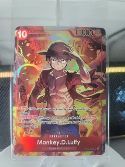 Monkey D. Luffy ST10-006 Alt Art SR Promo Sealed Pack Fresh - Image 1