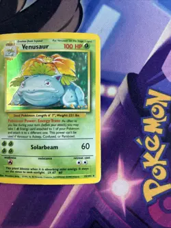 Venusaur 15/102 - Pokemon TCG Base Set Unlimited Holo Rare Card WOTC HP - Image 3