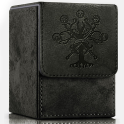 MTG Card Deck Box, Commander Deck Box Fits 100+ Single Sleeved Cards, Storage fo - Image 1