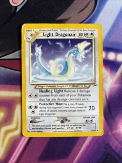 Light Dragonair - 22/105 - Pokemon Neo Destiny Unlimited Rare Card WOTC HP/DMG - Image 1