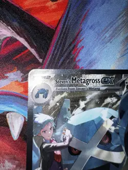 Pokemon TCG ME: Ascended Heroes SIR Steven’s Metagross EX 289/217 Card Near Mint - Image 2