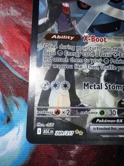 Pokemon TCG ME: Ascended Heroes SIR Steven’s Metagross EX 289/217 Card Near Mint - Image 5