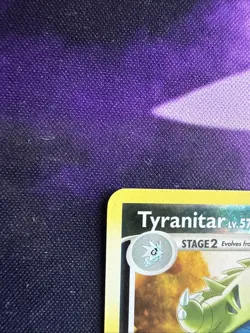 Pokemon TCG Tyranitar Mysterious Treasures Reverse Holo Rare Card 17/123 LP/NM - Image 2