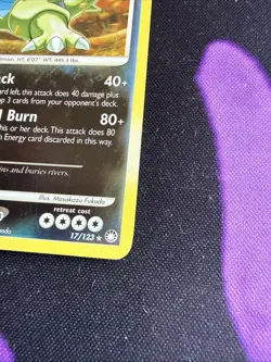 Pokemon TCG Tyranitar Mysterious Treasures Reverse Holo Rare Card 17/123 LP/NM - Image 4