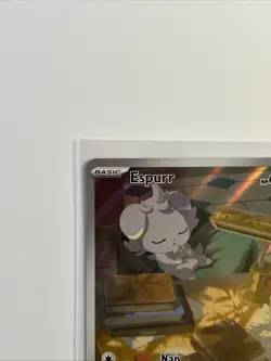 Pokemon TCG Illustration Rare Full Art Holo Espurr 95/88 Perfect Order NM Card - Image 2