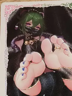 Kuki Shinobu Genshin Impact Goddess Story Anime Waifu Girl Rare Feet Card - Image 4