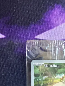 Snorlax SVP EN 051 Black Star Promo Scarlet & Violet Pokemon 151 Card - SEALED - Image 2