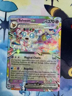 Sylveon ex 041/131 Pokemon Prismatic Evolutions Holo Pokemon Card - Image 1
