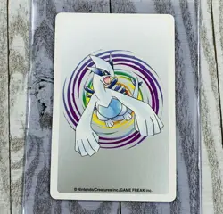 6 of Hearts Metapod 11 Pokemon Poker Playing Card 1999 Japan Lugia Silver - Image 2