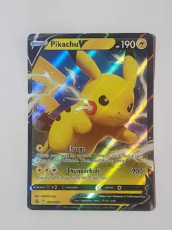Pikachu V SWSH061 SWSH: Sword & Shield Promo Cards Holo - Image 2