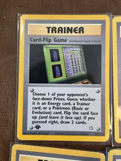 1st Edition Pokemon TCG Trainer Cards Lot Of 6 NM City Gym - Image 2