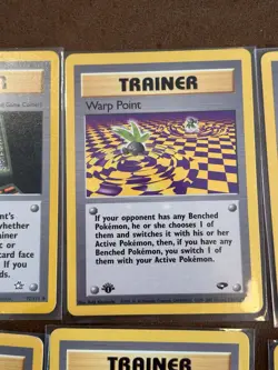 1st Edition Pokemon TCG Trainer Cards Lot Of 6 NM City Gym - Image 4