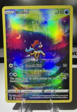Keldeo Crown Zenith Galarian Gallery Holo Rare Card GG07/GG70 NM Mint Condition - Image 1