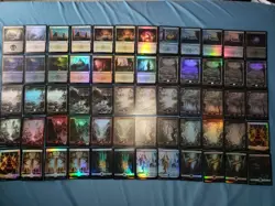 600 Card Foil Basic Land Lot Magic: The Gathering Lord Of The Rings Dominaria - Image 5