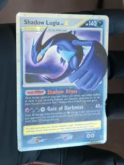 Custom Fan Made Pokemon Shadow Lugia Full Art High Quality Card Holographic - Image 2