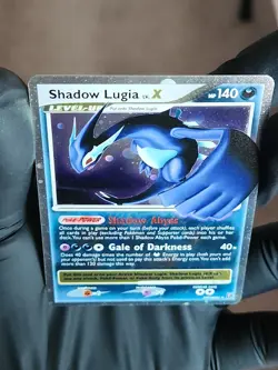 Custom Fan Made Pokemon Shadow Lugia Full Art High Quality Card Holographic - Image 3