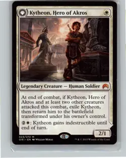 MTG Kytheon, Hero of Akros M Magic Origins 23 2022 LP Magic The Gathering - Image 1