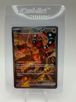 Pokemon TCG Volcanion ex 182/159 Journey Together Holo Special Illustration Rare - Image 1