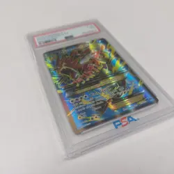 2016 Pokemon XY Full Art M Gyarados ex 115/122 Breakpoint PSA 7 - Image 2