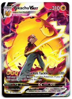 Pikachu VMAX TG17/TG30 - 🌊 Lost Origin Trainer Gallery Pokemon TCG Holo 🖤 - LP - Image 1