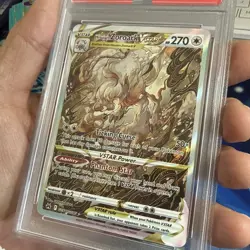 Hisuian Zoroark V Star GG56 PSA 10 Gem Mint Pokemon Crown Zenith Full Art 2023 - Image 5