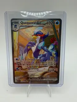 Quaquaval ex 260/193 Sv02: Paldea Evolved Special Illustration Rare Pokemon TCG - Image 1