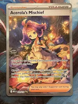 Acerola's Mischief 183/132 Mega Evolution Special Illustration Rare Pokemon Card - Image 1