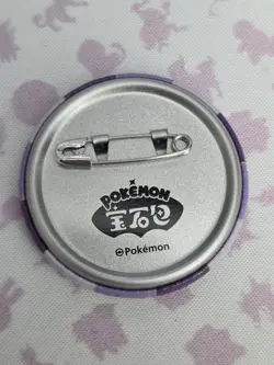 Espeon Badge Gem Pack Pokemon Exclusive Simplified Chinese Pin - Image 2