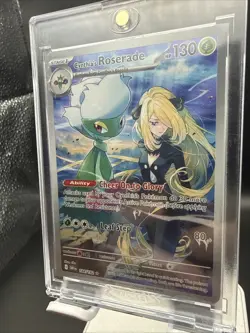 Pokemon DRI Destined Rivals Cynthia’s Roserade 184/182 Illustration Rare 2025 - Image 3