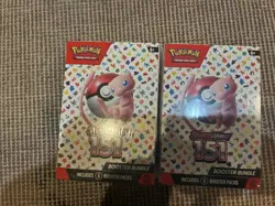 Lot of 2| Pokemon Scarlet and Violet 151 Booster Bundles| New Sealed | 12 Packs - Image 1