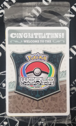 1x Champions Festival World Championships 2018 Promo Pack Sealed NM-Mint Pokemon - Image 1