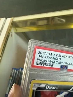 2017 Pokemon Darkrai Holo XY194 Black Star Promo MINT PSA 9 - Image 3