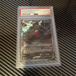 Pokemon TCG Regidrago V 184/195 Silver Tempest Ultra Rare Full Art Holo PSA 10 - Image 1