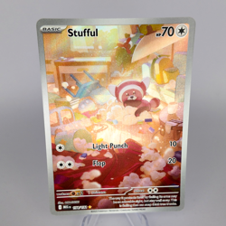 Pokemon TCG: Mega Evolutions - 154/132 - Stufful Illustration Rare Near Mint - Image 1