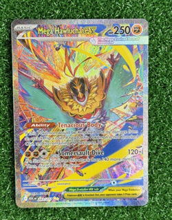 Pokemon: Mega Hawlucha ex Special Illustration Rare SIR 283/217 Ascended Heroes - Image 1