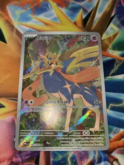 Zacian 100/094 Illustration Rare Phantasmal Flames Pokemon NM - Image 1