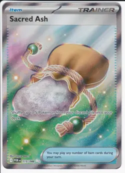 Sacred Ash 115/088 Ultra Rare Perfect Order Pokemon Holo Near Mint - Image 1