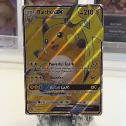 Raichu GX Full Art SM90 Promo - 2017 Pokemon Sun & Moon Black Star Promo - Image 1