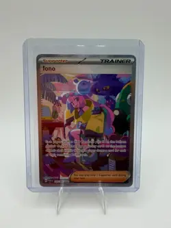 Pokemon TCG Iono Special Illustration Rare Full Art SV: Paldean Fates 237/091 - Image 1