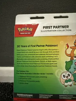 Pokemon TCG First Partner Pack Illustration Collection Series 1 Sealed Brand New - Image 4