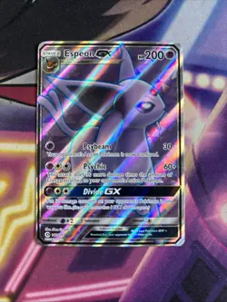 Espeon GX 140/149 Sun Moon Base Full Art Pokemon NM - Image 1