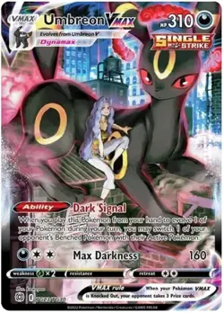 1x Umbreon VMAX - TG23/TG30 - Character Rare Lightly Played Pokemon SWSH09 - Bri - Image 1