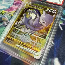 2022 Pokemon—Mewtwo VSTAR (Secret) #086/078 Pokemon GO—Secret Rare Holo PSA 10 - Image 2