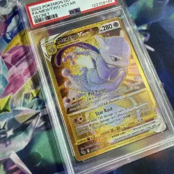 2022 Pokemon—Mewtwo VSTAR (Secret) #086/078 Pokemon GO—Secret Rare Holo PSA 10 - Image 3
