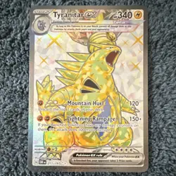The Pokemon Company Tyranitar ex 211/197 SV03: Obsidian Flames Ultra Rare Holo - Image 1