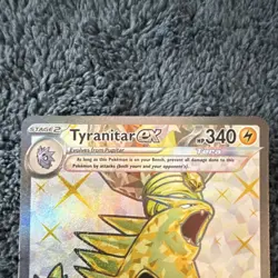 The Pokemon Company Tyranitar ex 211/197 SV03: Obsidian Flames Ultra Rare Holo - Image 2