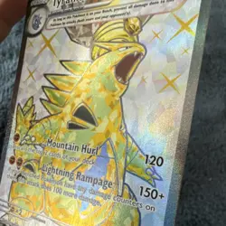 The Pokemon Company Tyranitar ex 211/197 SV03: Obsidian Flames Ultra Rare Holo - Image 4