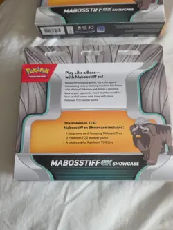 LOT OF 2 Pokemon TCG Mabosstiff ex 3-Booster Showcase Box - Image 4