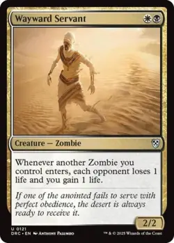 Wayward Servant - Near Mint MTG Commander: Aetherdrift - Image 1